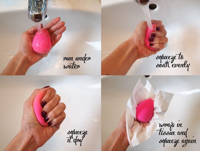 How to apply the foundation with a make-up sponge? HOW TO USE A MAKEUP SPONGE TO APPLY FOUNDATION HAIR PRODUCTS