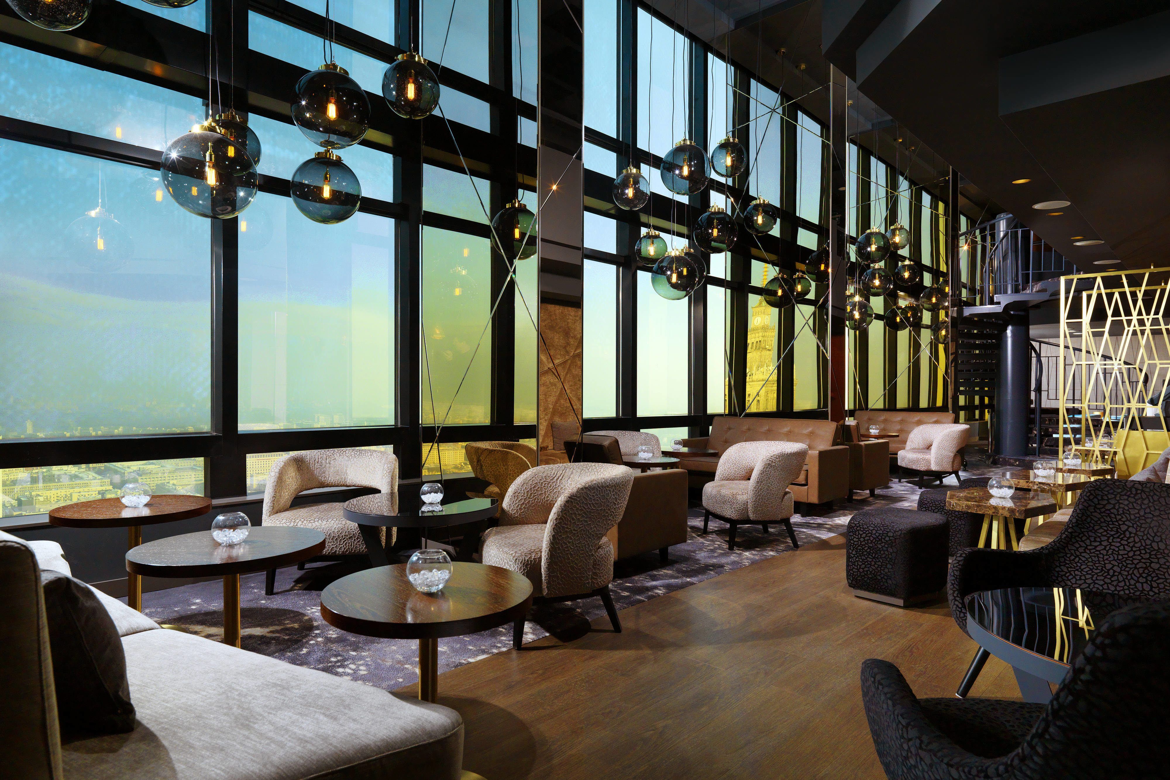 Warsaw Marriott Hotel Panorama Sky Bar beautiful hotels Warsaw Marriott Hotel Panorama Sky Bar beautiful hotels