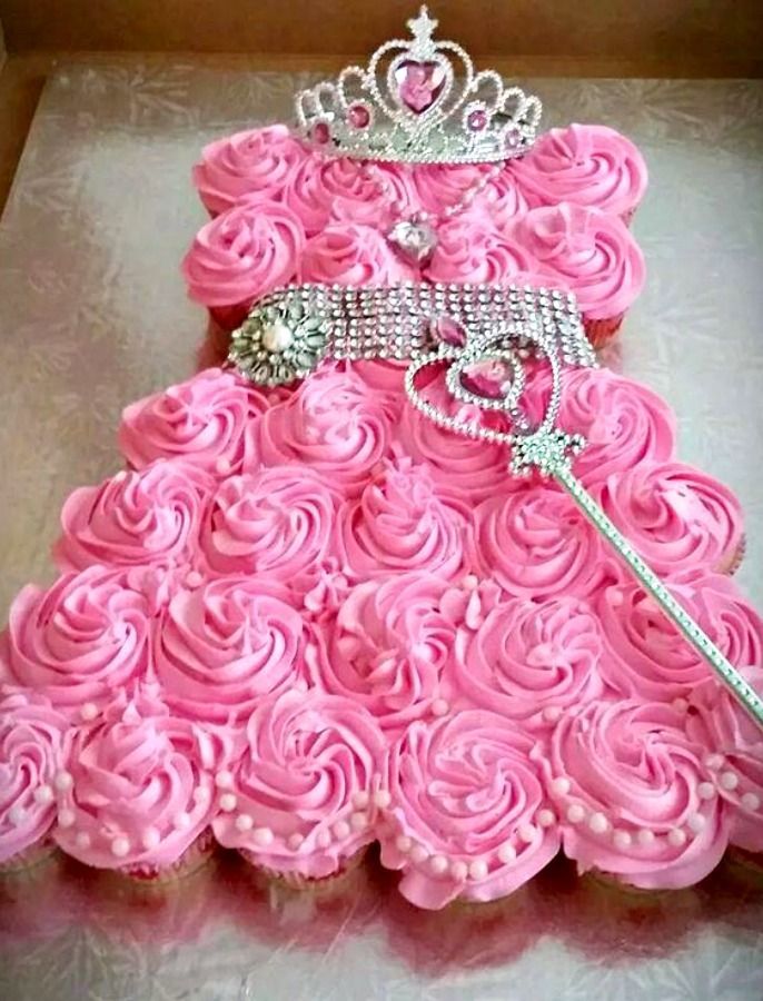 vestido de princesa con cupcakes | cakes y quequitos | pinterest