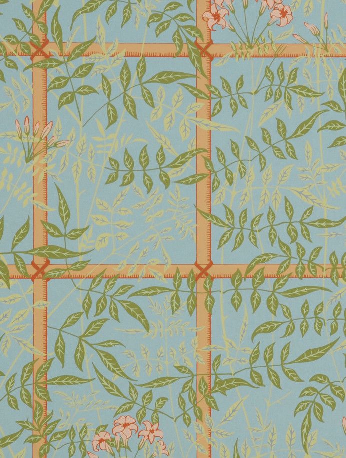 Day 111 Hand Blocked Wallpaper 365 Days Of A Hy Home Day 111 Hand Blocked Wallpaper Mjg Interiors