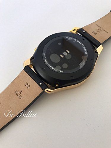24k gold samsung gear s3 smartwatch