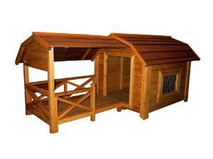 Merry Pet The Barn Wood Pet House Large Dog House With Porch