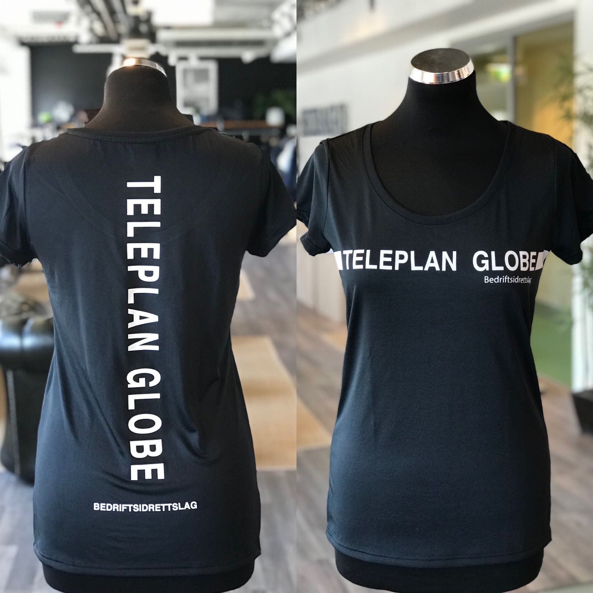 Vi har levert tekniske t skjorter til Teleplan Globe Gildan Heavy Cotton T shirt herre t skjorte med trykk el