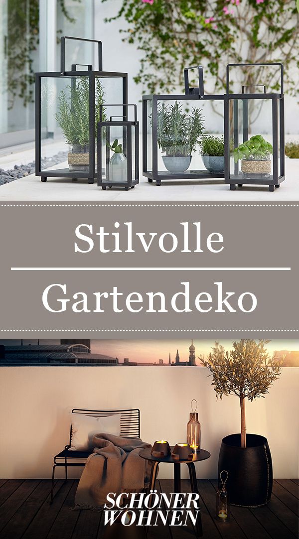 Gartendeko – schöne Ideen #kleinegärten