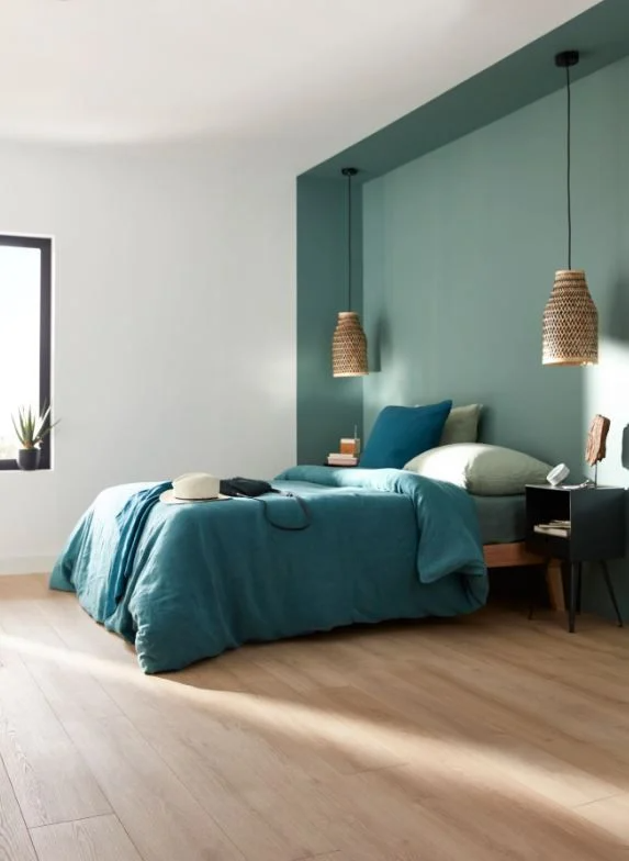 9 simple wall paint ideas that will transform your interior on a budget Bedroom Wall Designs, Bedroom Wall Colors, Home Decor Bedroom, Bedroom Paint Design, Interior Wall Colors, Home Wall Paint Design, Ideas For Bedroom Walls, Interior Walls, Best Colour For Bedroom