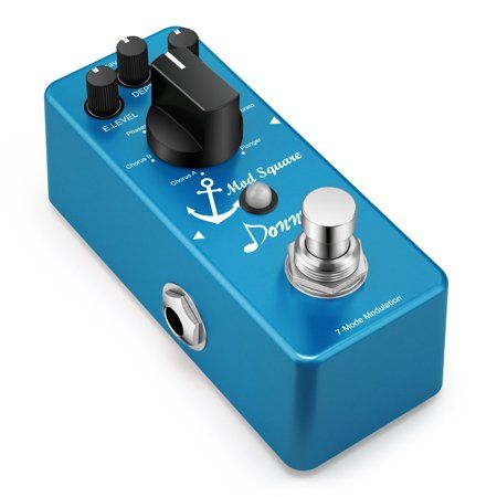 Donner Guitar Modulation Effect Pedal Digital Mod Square 7 Mode - Walmart.com #guitarpedals