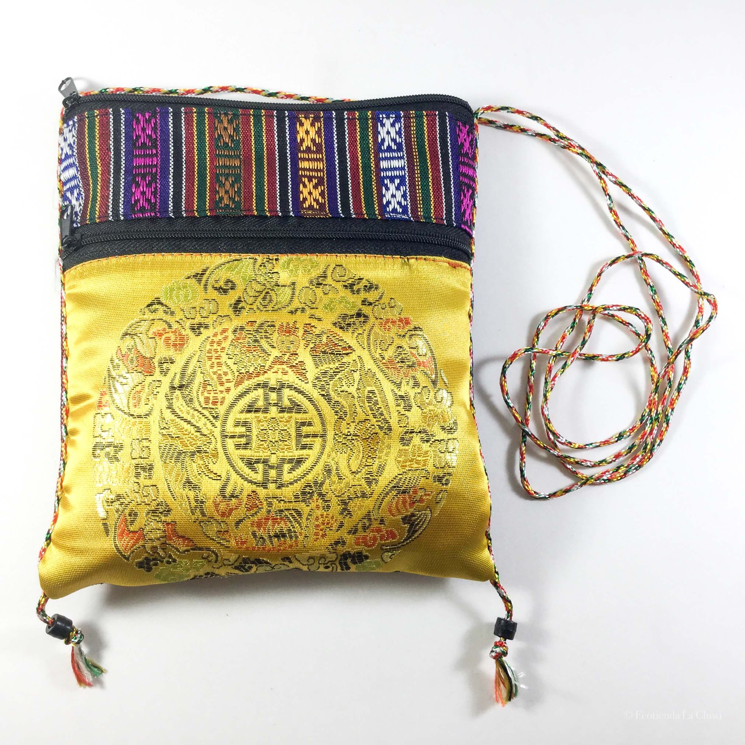 Green tea + Ginger in Colorful Satin bag - Ecotienda La Chiwi Yellow Bag, Green Bag, Organic Green Tea, Ginger, Satin, Bags, Products, Yellow Handbag, Reusable Bags