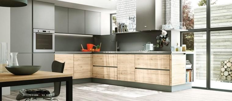 Keukenvorm: 50 ontwerpen van keukens in L #keukens # ...