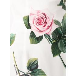 Dolce & Gabbana Rock mit Print - Weiß Dolce & Gabbana #mittellangeröcke