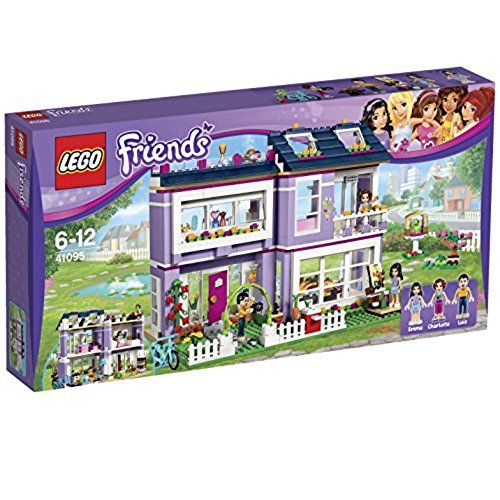 LEGO Friends - 41095 - La Maison d\u0027Emma - Jeu de Construction lego - jeux de construction de maison en d LEGO Friends - 41095 - La Maison d\u0027Emma - Jeu de Construction lego - jeux de construction de maison en d