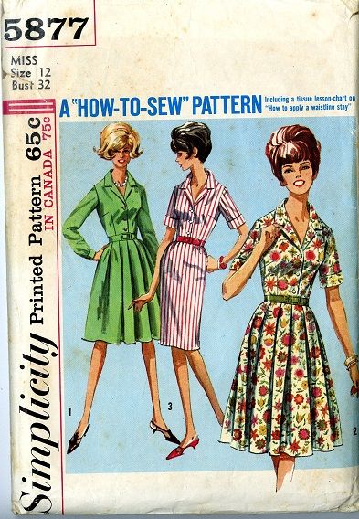 Vintage Simplicity Pattern 40 Shirtwaist Dress At Awesome Vintage Simplicity Patterns Vintage Simplicity Pattern 40 Shirtwaist Dress At Awesome Vintage Simplicity Patterns