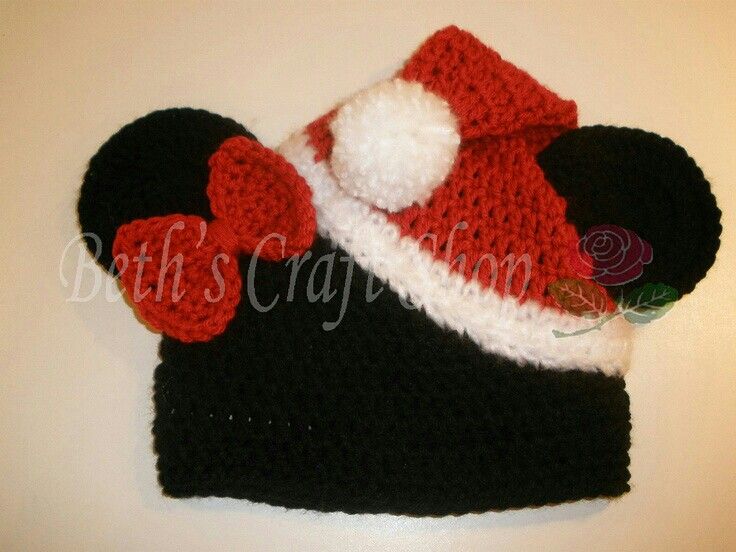 christmas hat for my princess crotchet pinterest christmas hat disney christmas hats