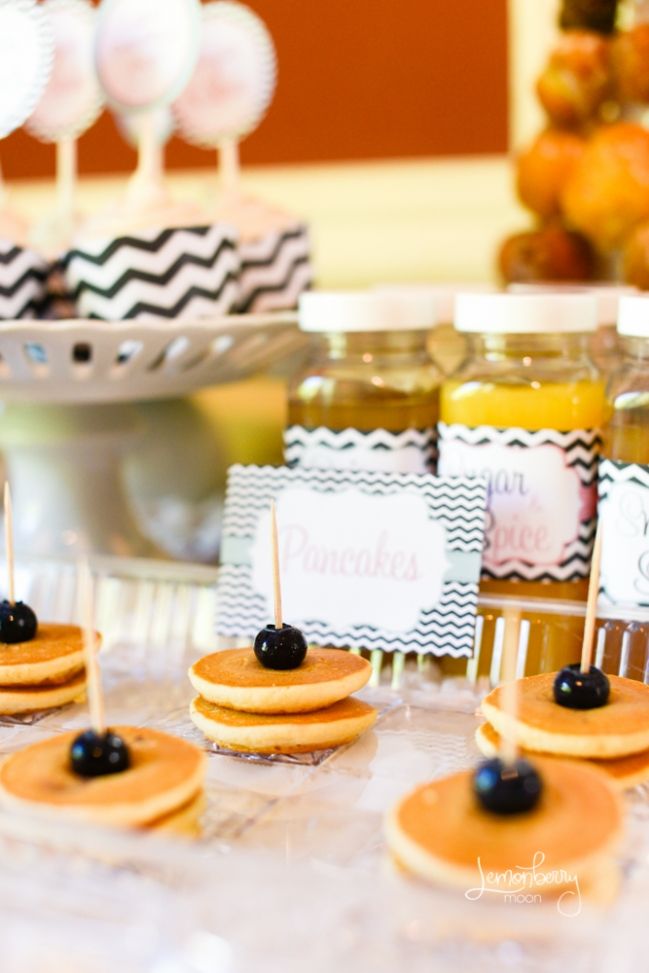 Mini Pancakes For A Snips Snails Sugar Spice Gender Reveal Or Mini Pancakes For A Snips Snails Sugar Spice Gender Reveal Or