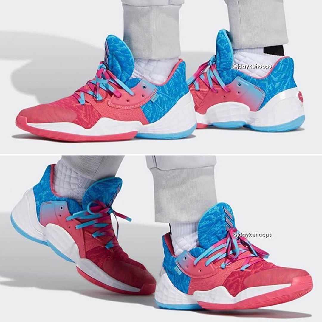 Evan On Instagram Adidas Harden Vol 4 Jdaykehoops Embraceyoursole Solecollector Heatonfeetgang Soleto Nike Basketball Shoes Sneakers Nice Shoes