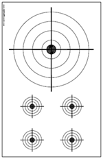 Pin upon Aims (printable) photo regarding Printable Shooting Targets 11x17 referred to as Pin upon Plans (printable)