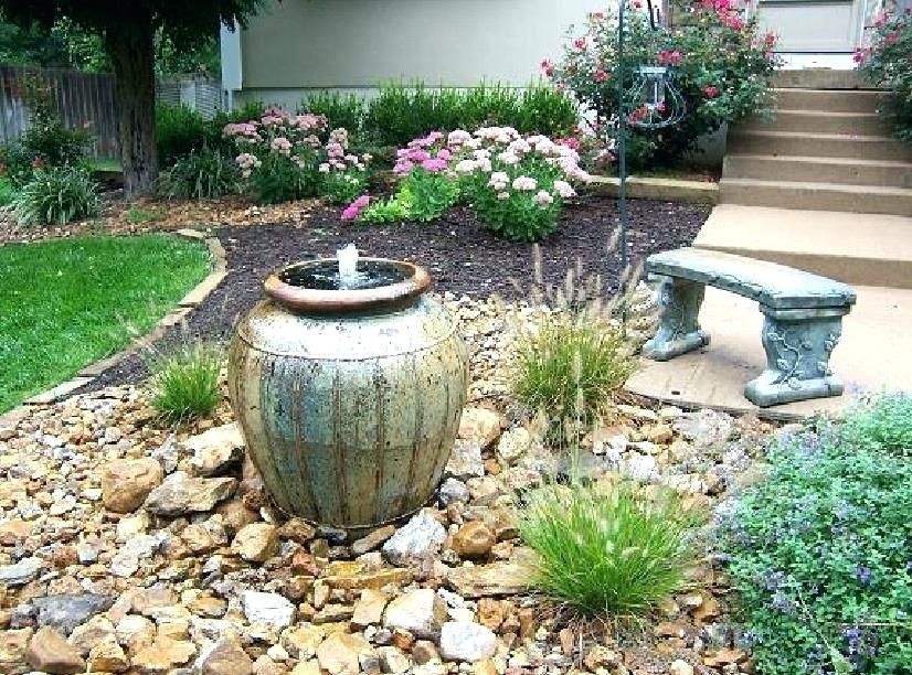 Pin By Stephen Moss On Xeriscape Fountains Backyard Garden Water Garden Fountains