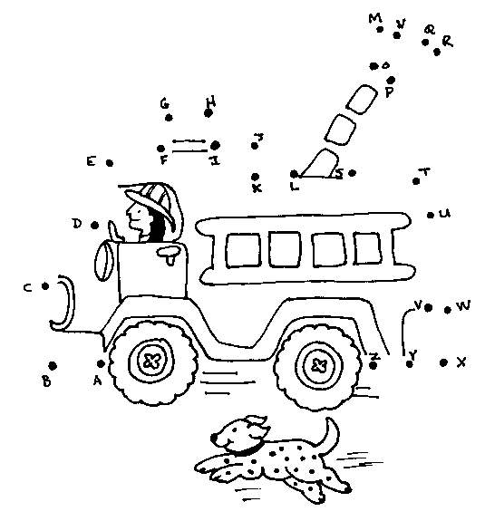 dot safer web firetruck connect the dots valmistume kooliks dot safer web firetruck connect the dots valmistume kooliks