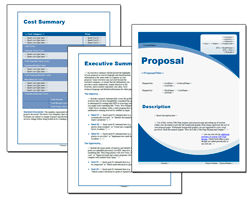 proposal pack for government grants proposal software business proposal cover page template