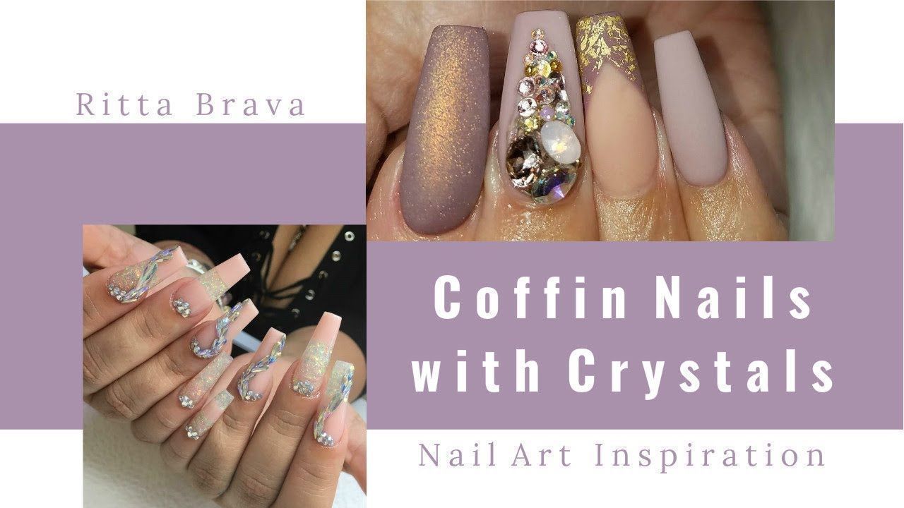 #Acrylic Nails swarovsky #auf #aufträgt #Kristalle #Kristallen #man #mit #Sargnägel #Wie Coffin Nails with Crystals - How to Apply Crystals to Coffin Nails diamond nails... Sargnägel mit Kristallen - Wie man Kristalle auf Sargnägel aufträgt Diamantnägel, Wie man Kristalle auf Sargnägel aufträgt, Über 200 Swarovski-Kristalle auf Nägel aufträgt, Lange Acrylnägel in Swarovski, Bling Bling Glamour Nail Art Designs u0026 Ideen, Diamantnagelkunst , Rhinstone nail art, Rhinstone nai #howtoapplybling