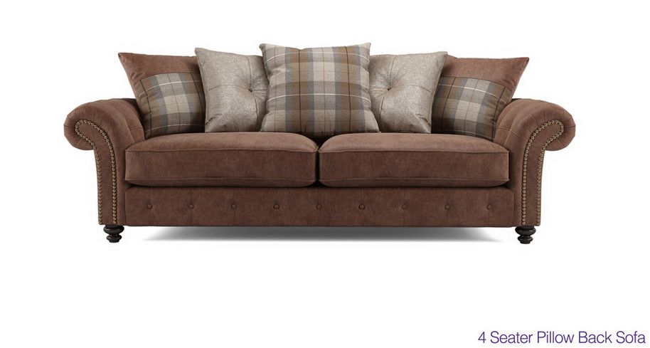 Oakland 4 Seater Pillow Back Sofa Dfs Cottage Style Oakland 4 Seater Pillow Back Sofa Dfs