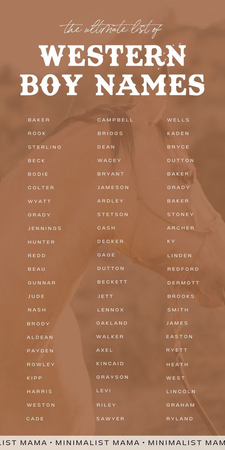 The Ultimate Collection Of Country Boy Names For Your Baby Boy From The Ultimate Collection Of Country Boy Names For Your Baby Boy From