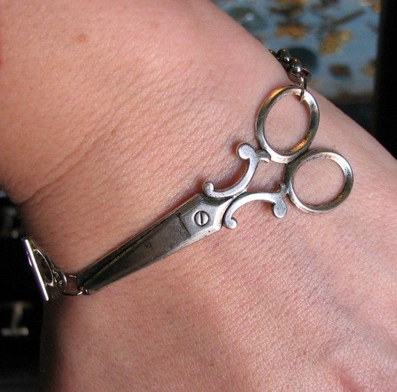 Etsy Transaction Sale Scissor Bracelet Tijeras Pulseras Joyas