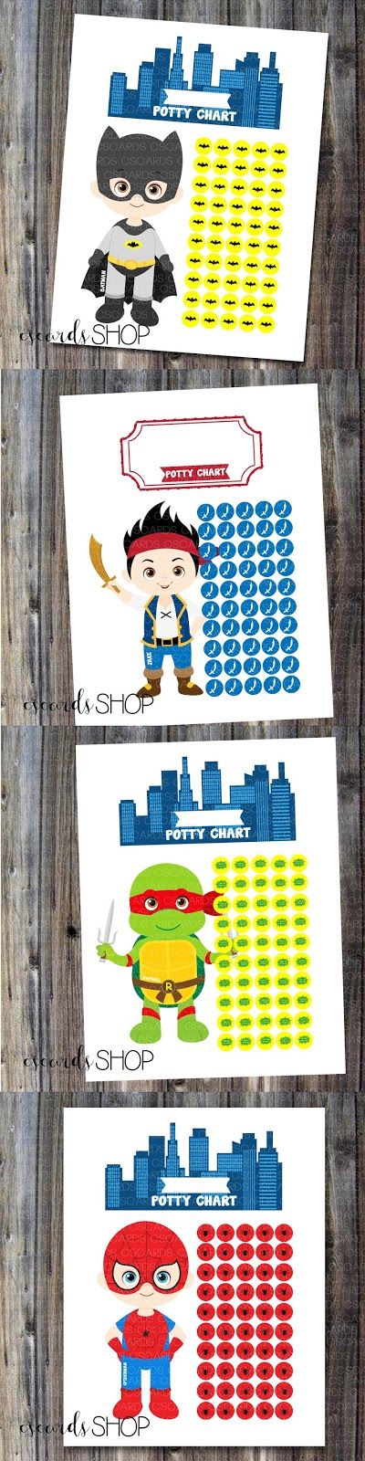 super cute boy potty training charts superhero s tmnt jake and the neverland pirates potty chart