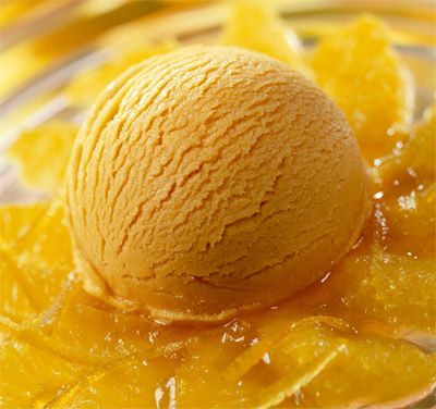 Helado De Naranja Helado De Naranja Helados Caseros Helados De Frutas