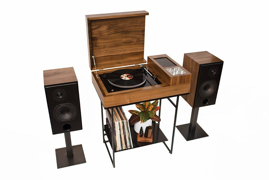 The Loft Record Console Stereo Console Hifi Stand