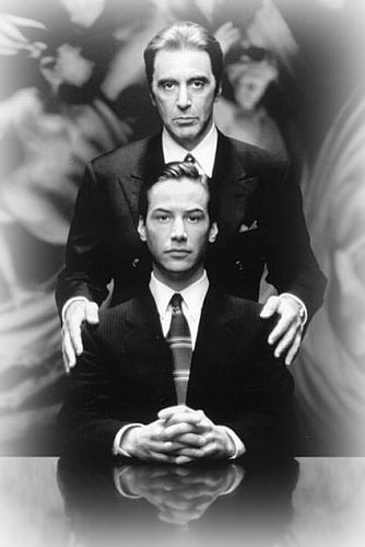 Al Pacino & Keanu Reeves | Al pacino, The devil's advocate, Good movies