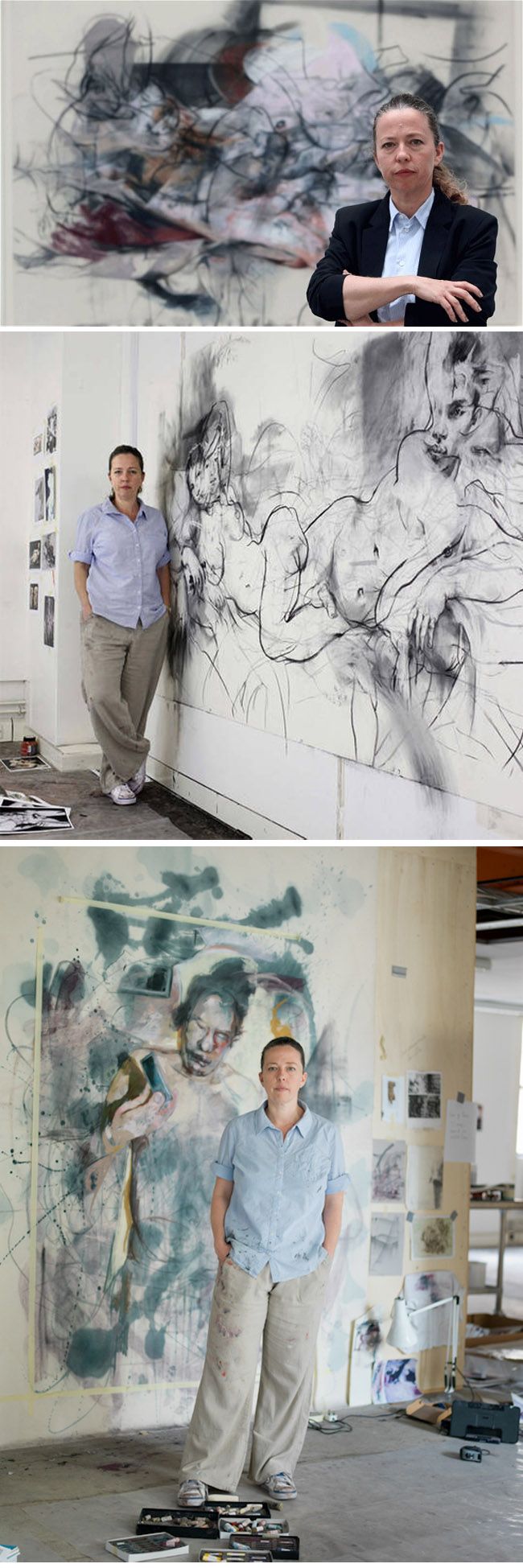 Jenny Saville ( http://www.gagosian.com/artists/jenny-saville ) Famous ...