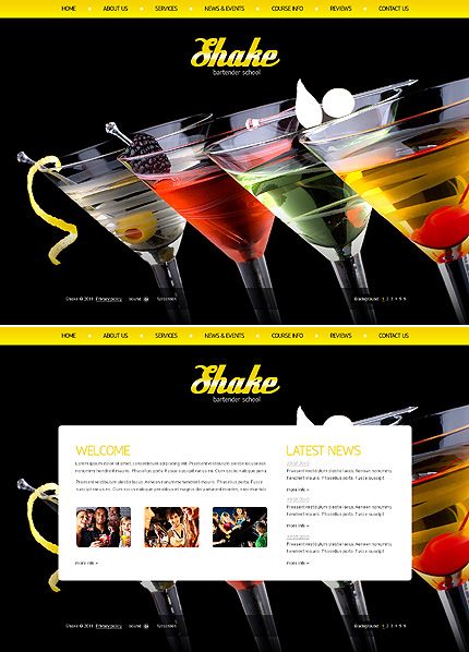 10 cooking school website templates cooking school pinterest