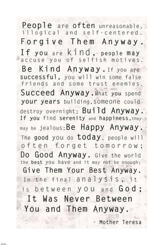 Mother Teresa QuoteBy Veruca Salt Products Mother Teresa