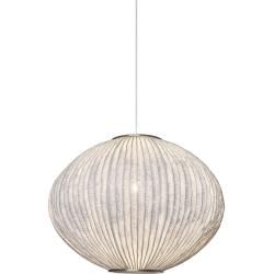 Arturo Alvarez Coral Seaurchin Pendelleuchte, Durchmesser 44 cm, beige, mit transparentem KabelNostr