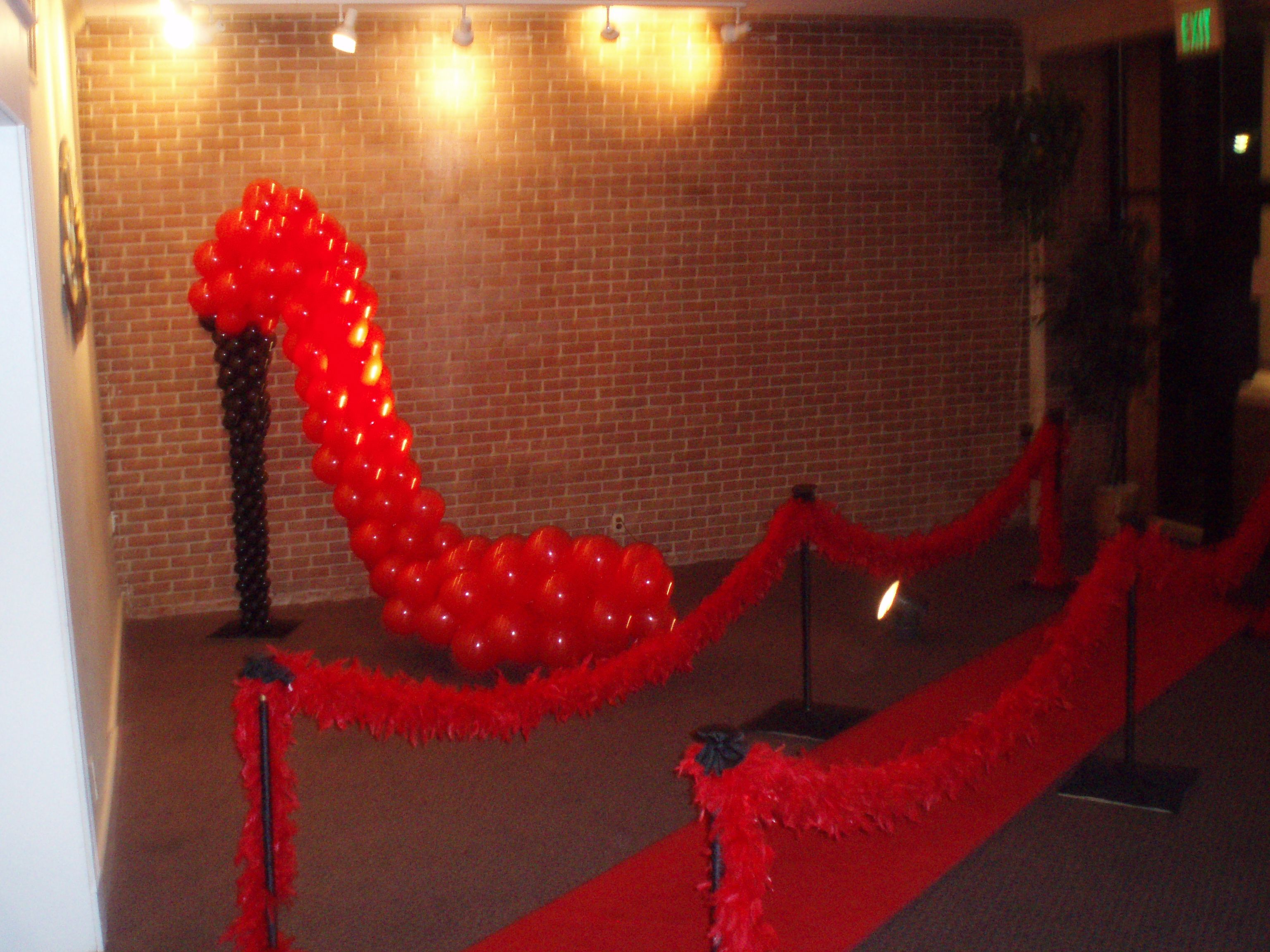 High Heel Shoe Shaped Balloons High Heel Shoe Shaped Balloons