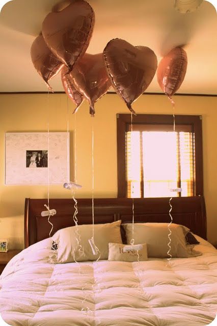 easy and romantic idea for valentine s day one balloon for every