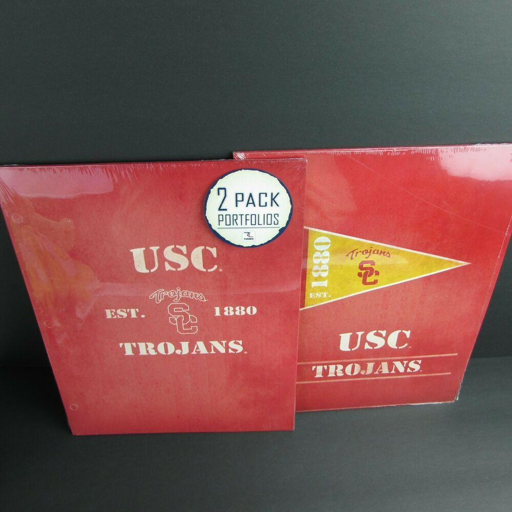 4 Usc Trojans Portfolio Folders School Supplies 9 5 X 12 Turner 4 Usc Trojans Portfolio Folders School Supplies 9 5 X 12 Turner