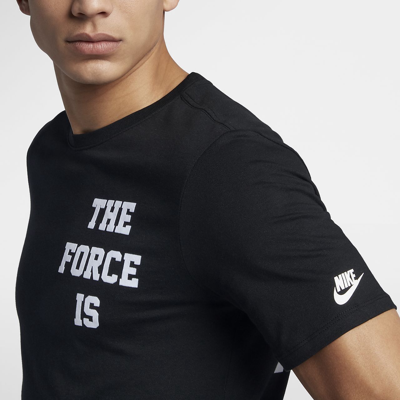 nike t shirt the force is female