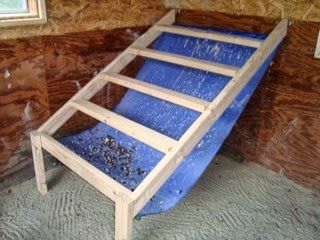 Final touch for my roosting bars....Cool Coops: Solar Powered and Full of Gadgets! -- Community Chickens: Chicken Coop On Wheels, Walk In Chicken Coop, Mobile Chicken Coop, Chicken Coop Pallets, Backyard Chicken Coop Plans, Chicken Barn, Portable Chicken Coop, Building A Chicken Coop, Chicken Diy