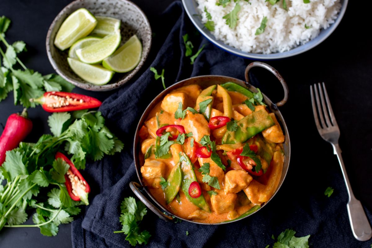 20 Minute Red Thai Curry Recipe With Extra Vegetables | Recipe ...