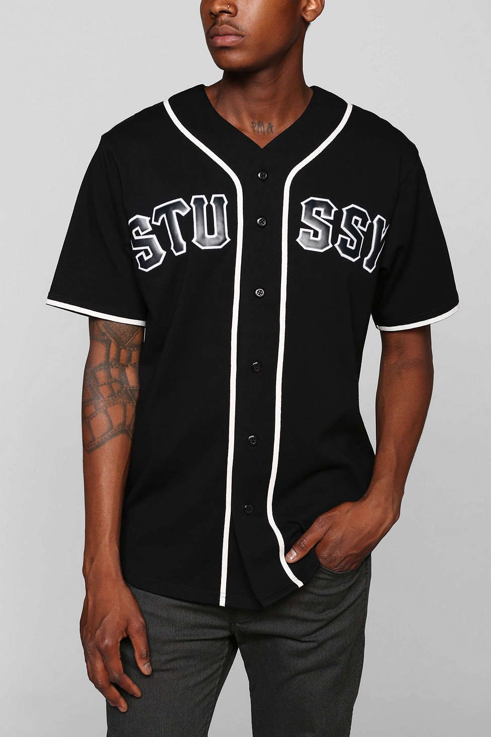 baseball jersey tee