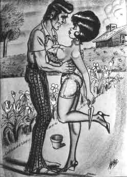 Amateur ùasturbation Bill ward comic illustrations vintage comics stockings jokes cartoons animated cartoons cartoon pant