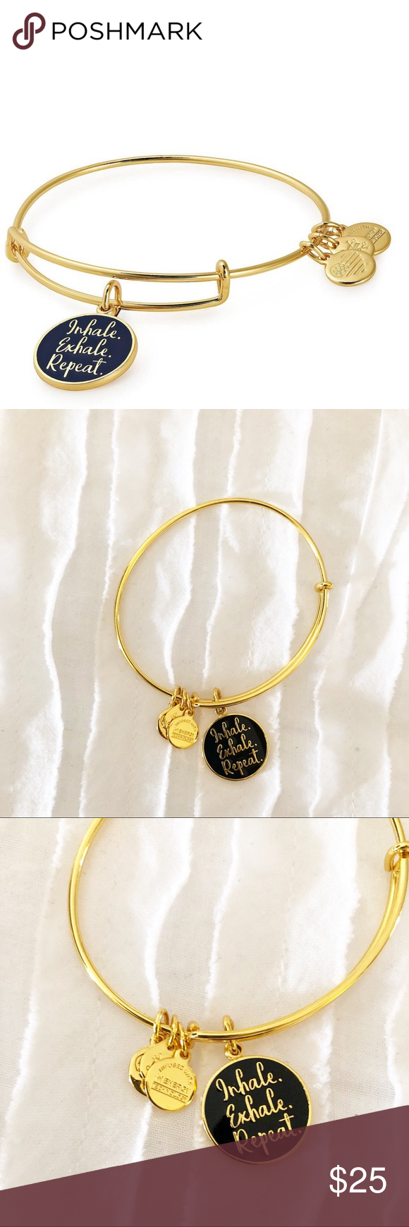 Alex and Ani Gold Metallic Inhale Exhale Bangle Excellent, like-new condition; no noticeable flaws. Alex and Ani Gold Metallic Inhale Exhale Bangle Gold combo Alex and Ani Jewelry Bracelets #inhaleexhale Alex and Ani Gold Metallic Inhale Exhale Bangle Excellent, like-new condition; no noticeable flaws. Alex and Ani Gold Metallic Inhale Exhale Bangle Gold combo Alex and Ani Jewelry Bracelets #inhaleexhale
