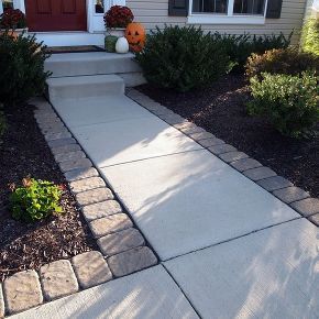 Total Yard Makeover On A Microscopic Budget Outdoor Living Total Yard Makeover On A Microscopic Budget Front Walkway
