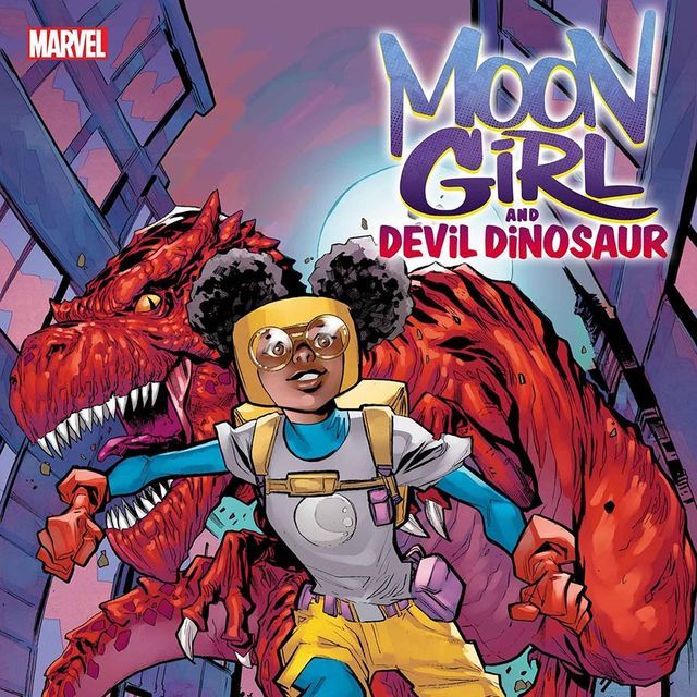 Heroic Dreams on Instagram: "Moon Girl And Devil Dinosaur Vol 2 #1 Cover A Regular Ken Lashley Cover By Marvel Written by Jordan Ifueko Art by Alba Glez" Old Comics, Vol 2, Magic The Gathering, Heroic, Alba, Devil, Dinosaur, Marvel, Moon