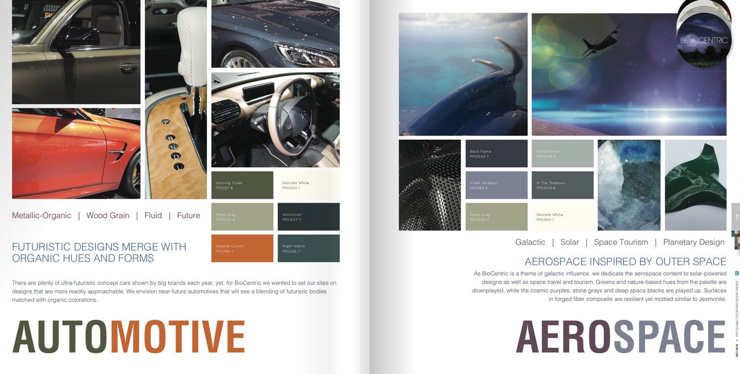 Ppg 2017 2018 Global Color Trends Four Themes Stories Cmf Ppg 2017 2018 Global Color Trends Four Themes Stories