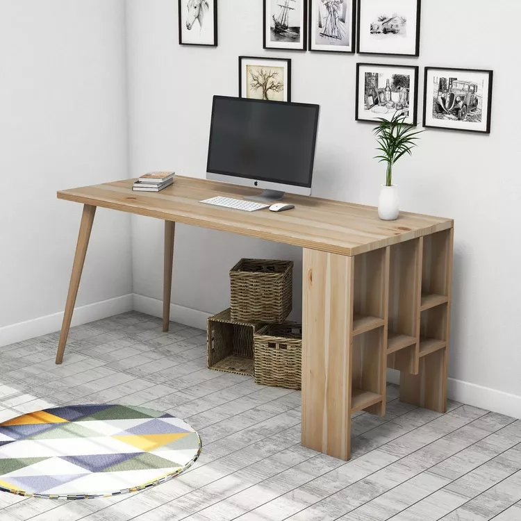 Dekoron Petek Çam Çalışma Masası Fiyatı - Taksit Seçenekleri Home Office Decor, Office Desk, Home Decor, Cam, Ideas Para, Furniture, Quick, Desks, Desk Office