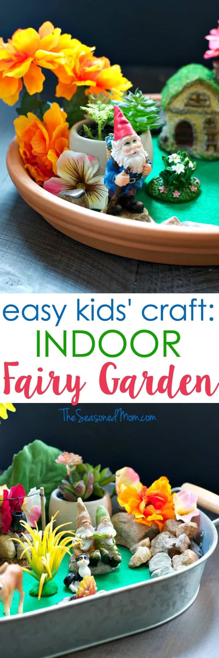Indoor Fairy Garden: An Easy Craft for Kids