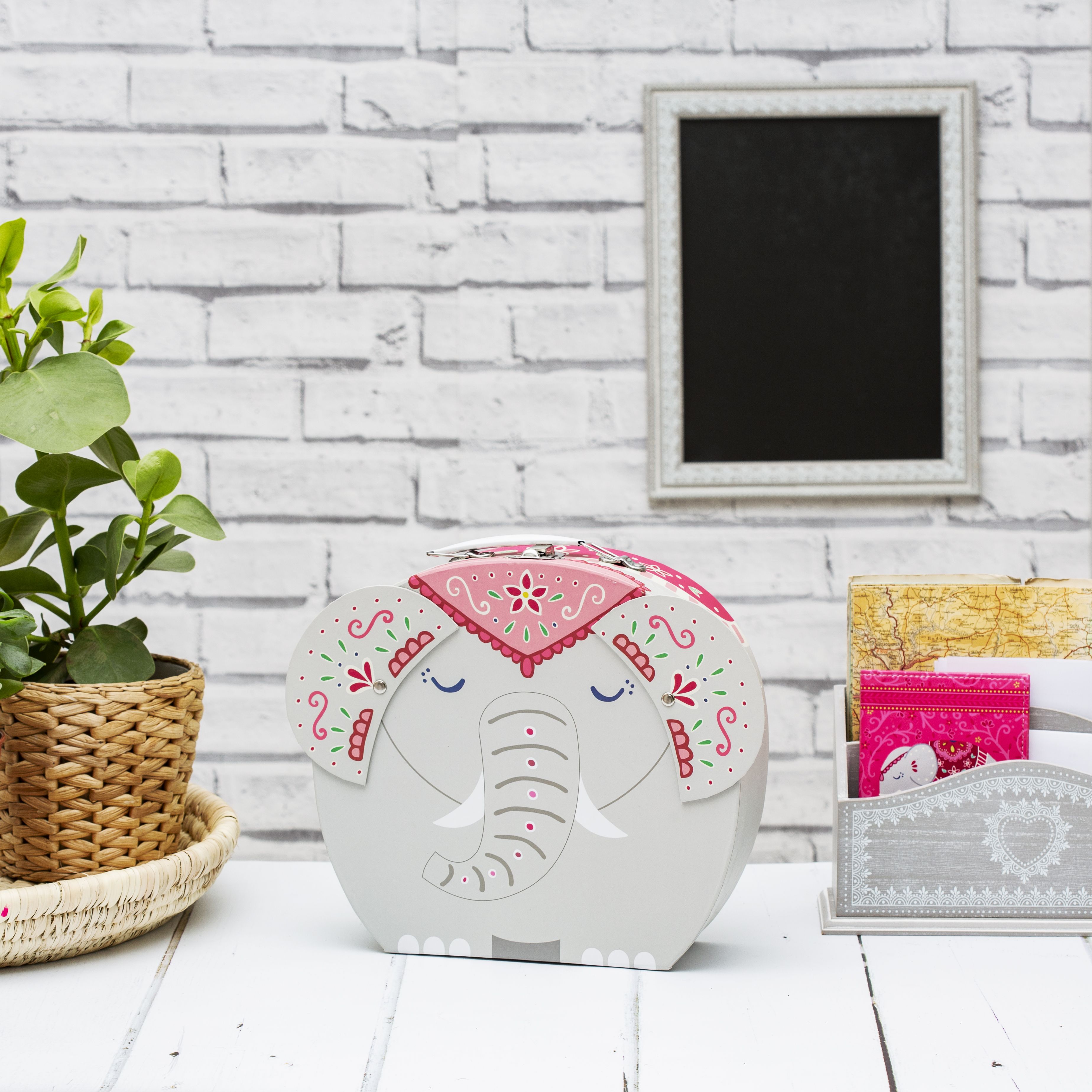 Sass and Belle Mandala Elephant Money Box