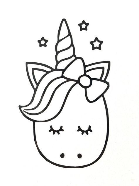 pics Imprimir Unicornios Dibujos Kawaii Para Colorear pinterest